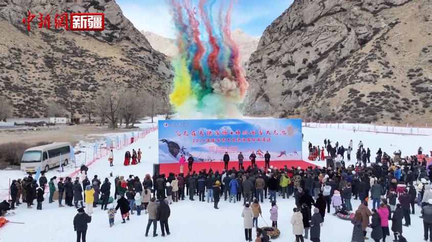 新疆庫車：首個山地滑雪場讓民眾冬季生活熱起來