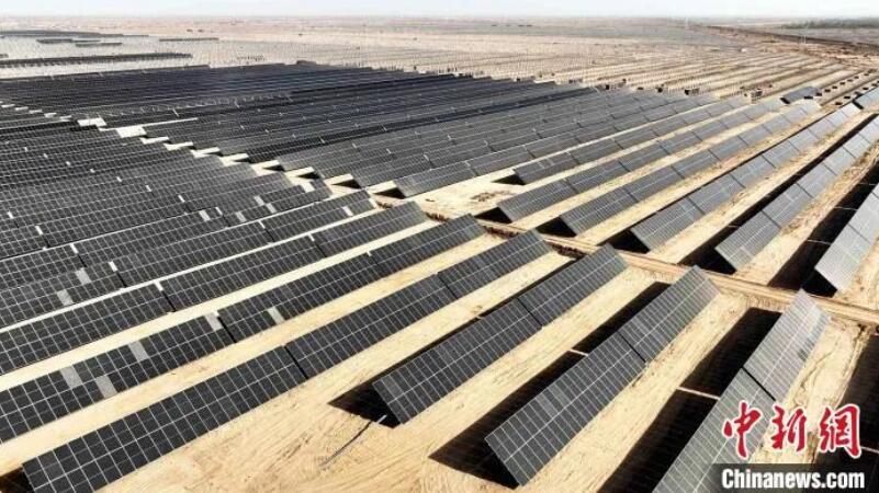 新疆阿拉尔市：光伏项目建设为高质量发展积蓄绿色动能