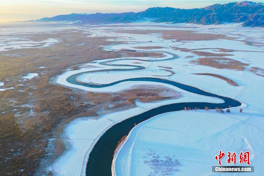 新疆那拉提國家濕地公園：冬日美景 如詩似畫