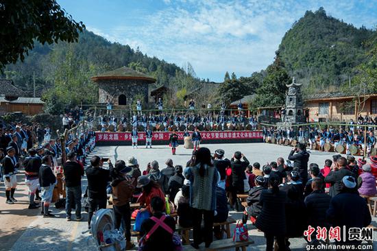 古寨瑶族年节活动。吴文凯 摄