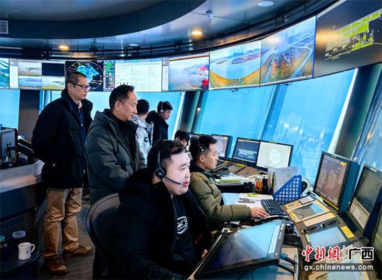 民航桂林空管站圆满完成2024年春运保障任务。王天鸿  供图