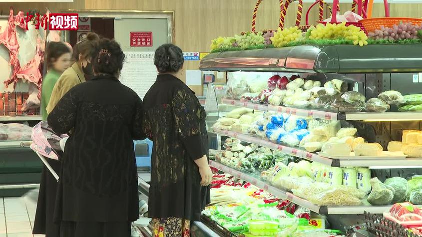 新疆喀什市各市场货丰价稳保供肉孜节