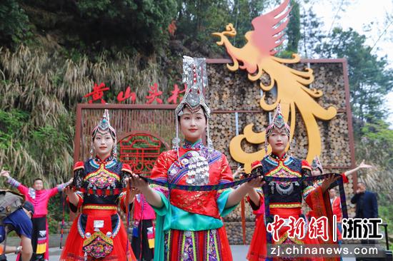 畲族传统文化体验。 章村乡 供图