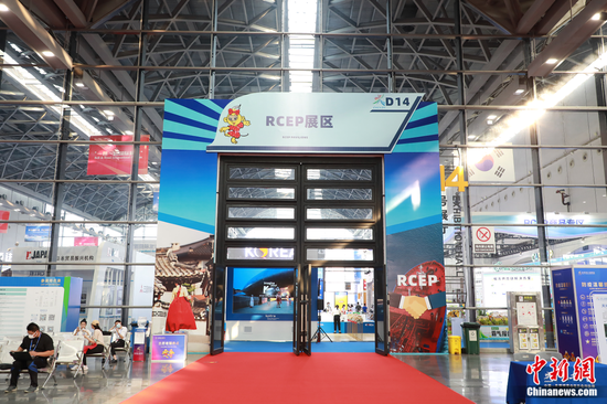 2022年9月，第19届中国—东盟博览会、中国—东盟商务与投资峰会在广西南宁举行，首次设置RCEP展区。王伟臣 摄