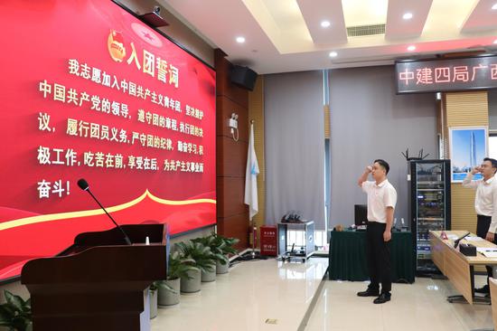 重温入团誓词 重温入团誓词