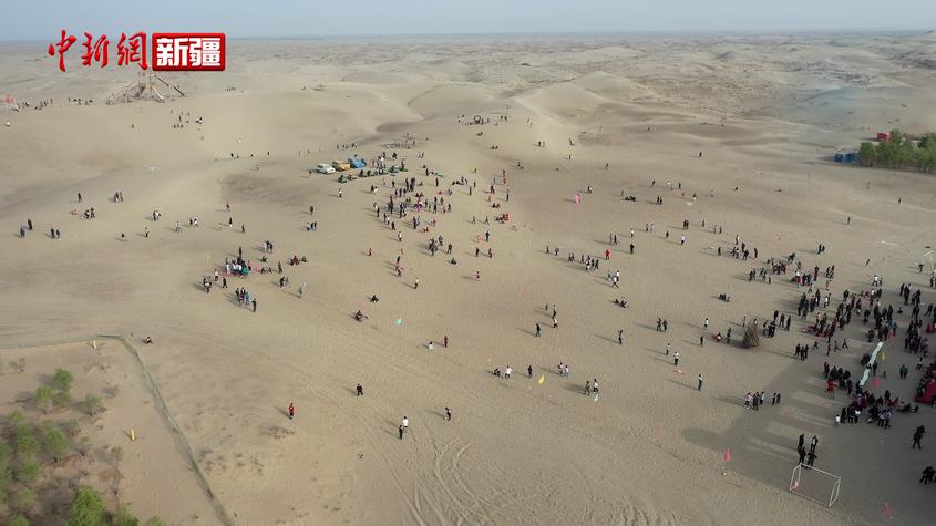新疆莎车沙漠游热攀升 喀尔苏国家沙漠公园成打卡热点