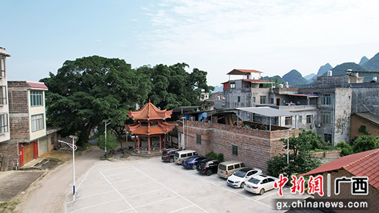 桂林平乐县：废弃地改造暖心停车场 提升民众生活质量