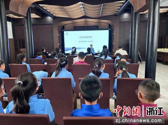 浙江南浔双林举行第三届书香传承青少年讲解比赛