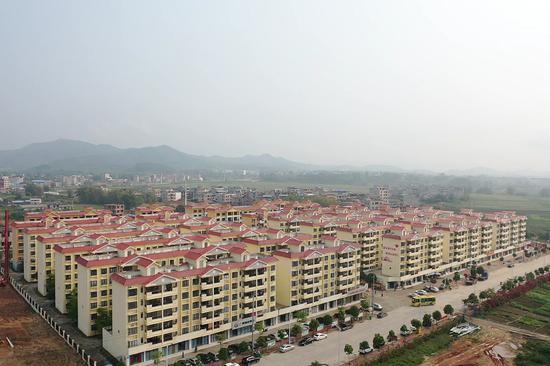 防城港市上思县易地扶贫搬迁项目。