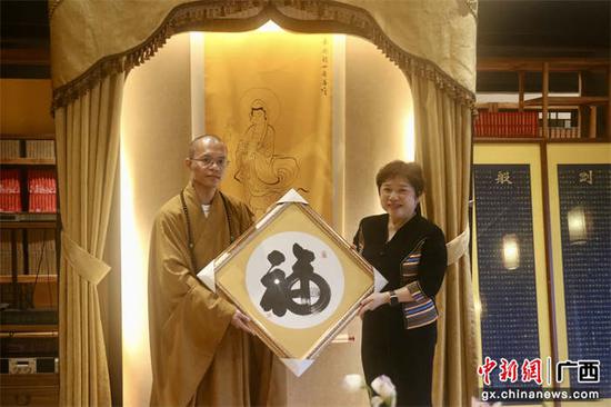 桂林栖霞寺供图 桂林栖霞寺供图