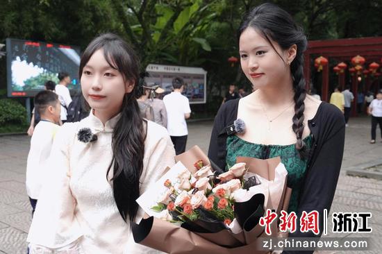 南浔古镇景区第1000万名游客。姚遥摄  
