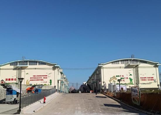 岑溪市储备粮中心库一期项目。