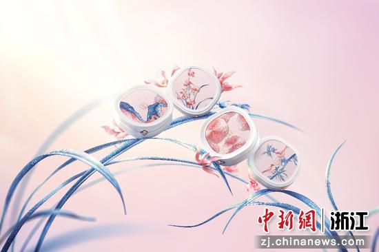 花西子刺绣限定系列。花西子 供图