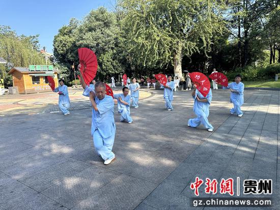 太极扇表演 太极扇表演