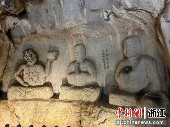 罗汉造像（宋代） 作者供图