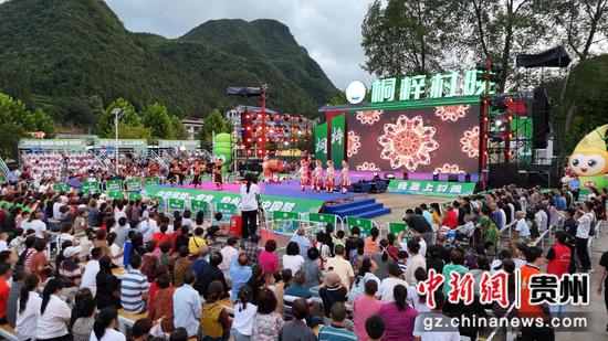 桐梓“村晚”活动现场。税兵 摄