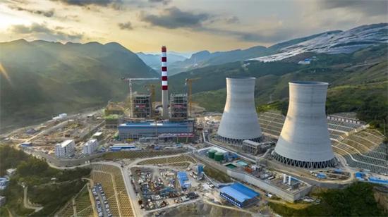 贵州盘江新光2×66万千瓦燃煤发电项目。肖润贤 摄