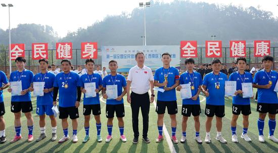 Guizhou team won good results in the first national fitness conference (Southwest region) football competition-China News Network-Guizhou News