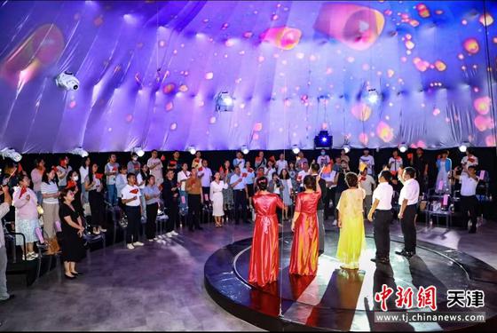 图为活动现场。（天津市河东区供图）