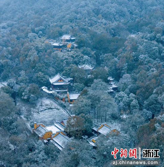 俯瞰永福寺 作者供图