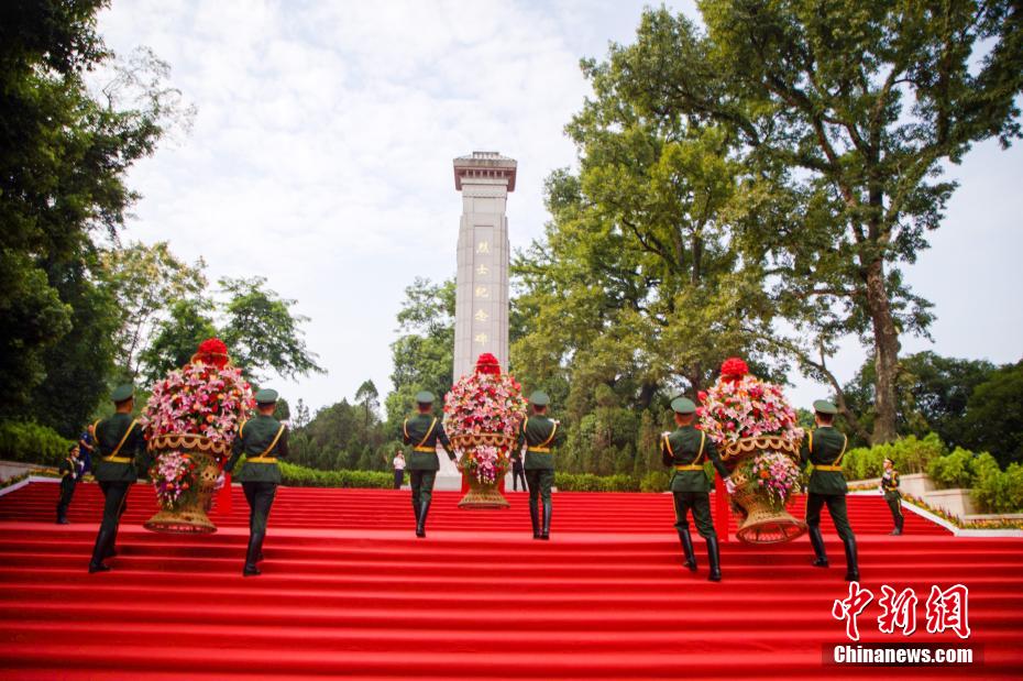 武警桂林支队：缅怀革命先烈 传承红色基因