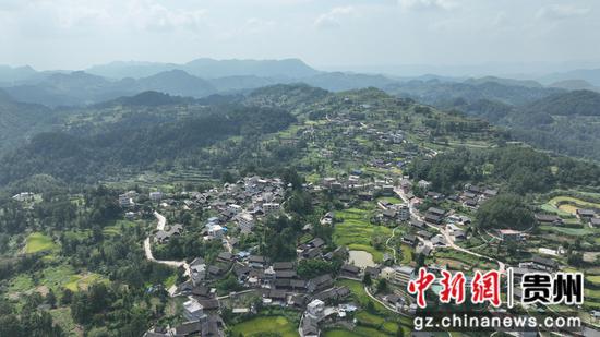 台江县台盘乡棉花村。 陶国华摄 台江县台盘乡棉花村。 陶国华摄