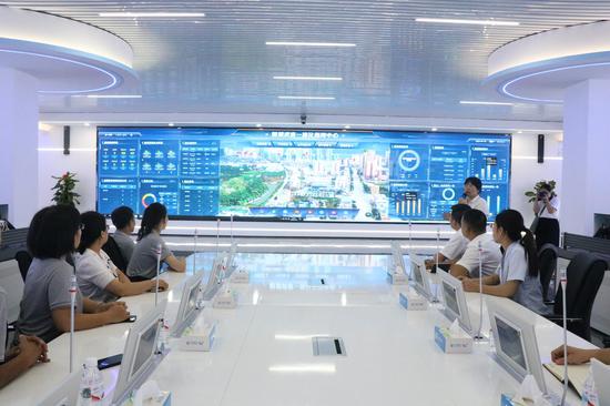 来宾市“智慧武宣”政务服务后台。何俊良 摄 来宾市“智慧武宣”政务服务后台。何俊良 摄