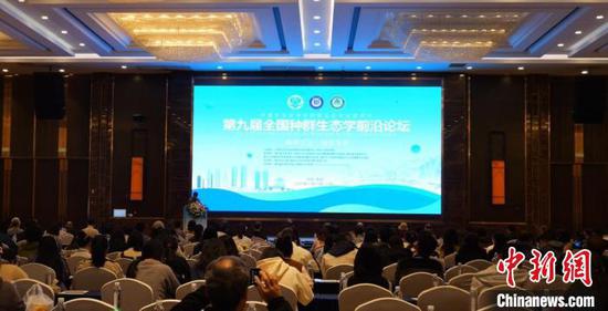 图为会议现场。中新网记者杨茜 摄