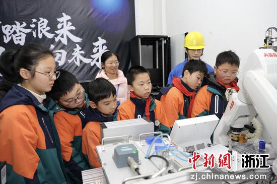 活动现场。浙江广厦建设职业技术大学供图 活动现场。浙江广厦建设职业技术大学供图