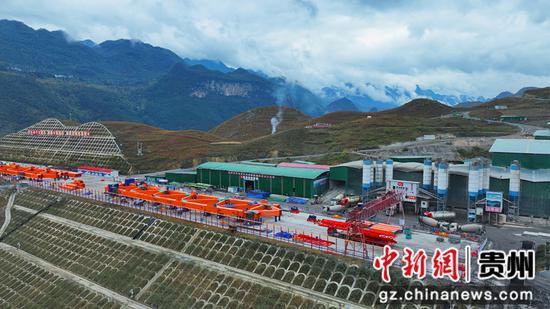 施工现场航拍图