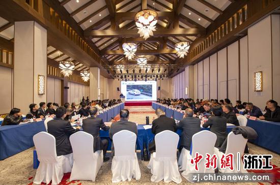 乍嘉苏改扩建项目联勤联动首次工作会议现场。浙交建设 供图