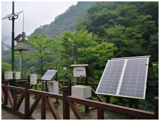 位于贵州省铜仁市江口县梵净山景区内的气象监测站 位于贵州省铜仁市江口县梵净山景区内的气象监测站