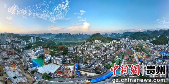 贞丰古城全貌 邓绍东 摄