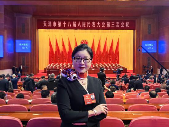 天津市政协委员、民建天津市委委员、天津市浦津生态园艺有限公司董事长高洁