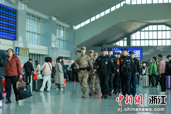 巡逻现场。 金博凯 供图