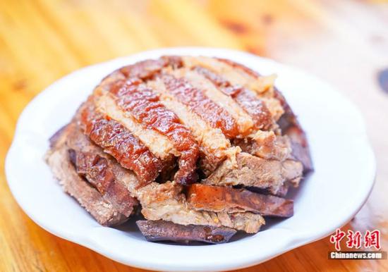 荔浦芋扣肉。杨宗盛 摄 荔浦芋扣肉。杨宗盛 摄