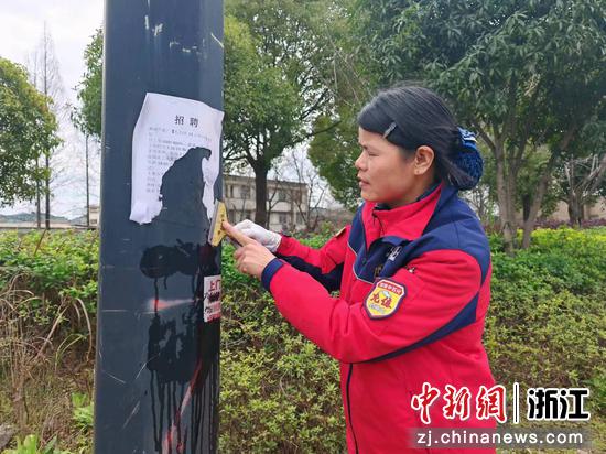 浙江高速石油员工开展志愿服务。浙江高速石油  供图