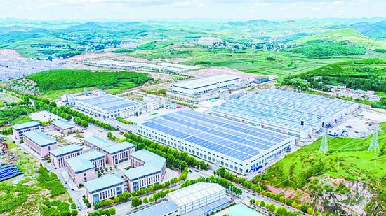 长通集团威宁新能源产业园。长通集团供图