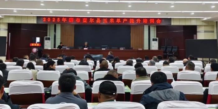 察布查爾縣舉辦玉米單產(chǎn)提升培訓(xùn)會為豐產(chǎn)豐收注入科技動力