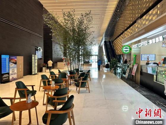 天津滨海机场滨海新区经开区城市航站楼即将启用。 (天津滨海机场供图) 天津滨海机场滨海新区经开区城市航站楼即将启用。 (天津滨海机场供图)