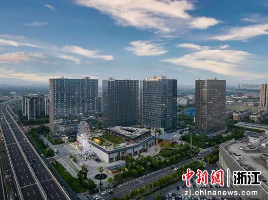 中国(良渚)数字文化社区。余杭区委宣传部 供图 中国(良渚)数字文化社区。余杭区委宣传部 供图