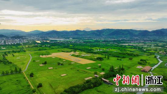 良渚古城遗址公园。余杭区委宣传部 供图 良渚古城遗址公园。余杭区委宣传部 供图