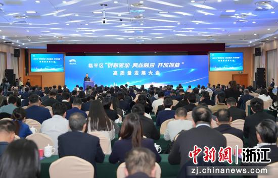 大会现场。 临平区委宣传部供图
