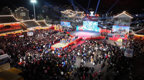 松桃村晚现场 松桃村晚现场