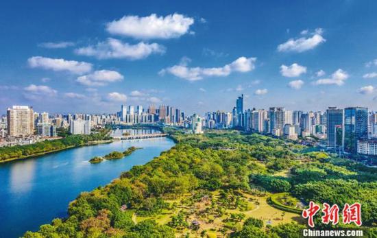南宁素有“中国绿城”美誉。朱其芳 摄 南宁素有“中国绿城”美誉。朱其芳 摄