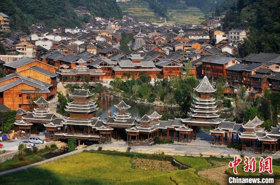 资料图:图为肇兴侗寨。杨代富 摄 资料图:图为肇兴侗寨。杨代富 摄