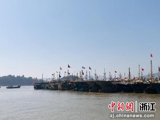 2025年4月，浙江温州苍南码头一景。农行温州分行 供图