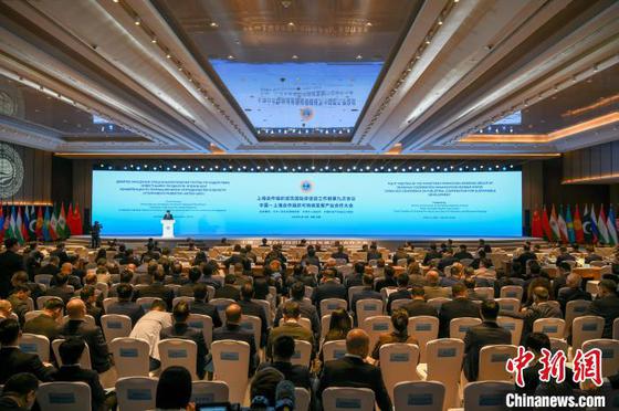 4月9日至11日，上合组织可持续发展投资促进活动在天津举办。　记者 佟郁 摄
