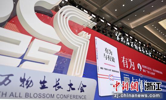 图为:《有为与有效》发布现场。中新社记者 王刚 摄