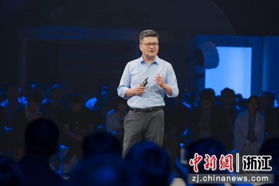 图为蚂蚁集团首席执行官韩歆毅。主办方 供图